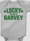 Lucky To Be : Printed Baby Bodysuits