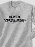 Man and His Truck : Printed Long Sleeves