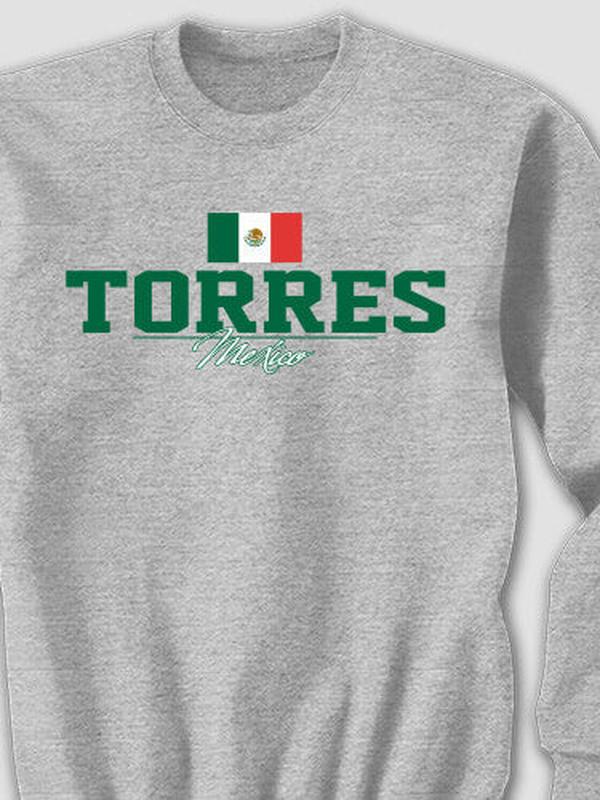 Mexican Flag : Printed Sweatshirts product image 1