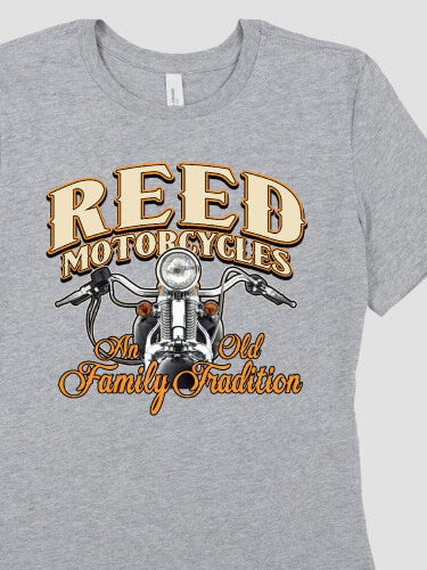 Motorcycle Family Tradition : Premium Printed T-Shirts