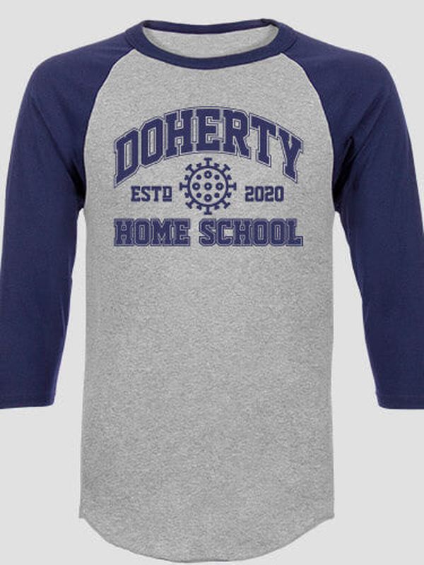 Homeschool 2020 : Printed Raglan Shirts