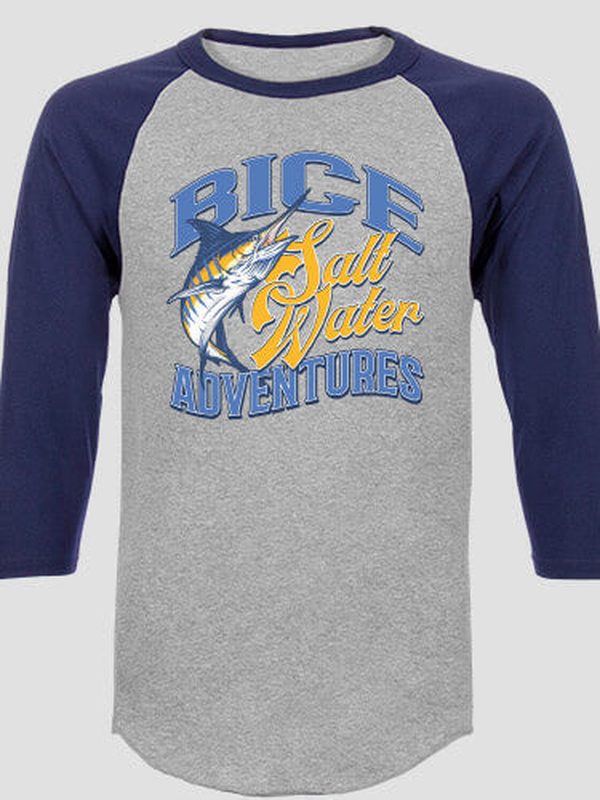 Salt Water Adventures : Printed Raglan Shirts
