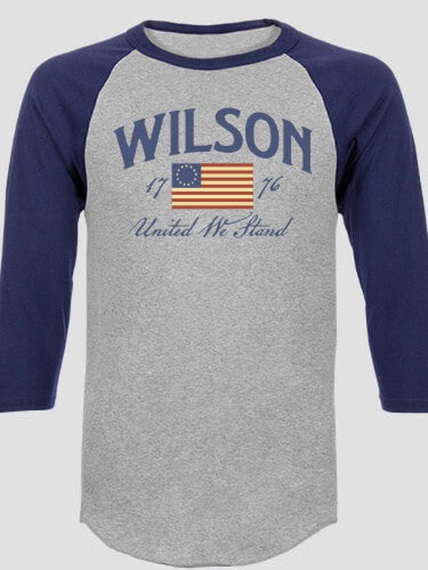 United We Stand : Printed Raglan Shirts