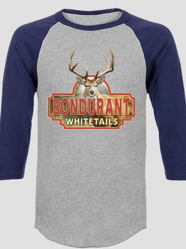 Whitetails : Printed Raglan Shirts