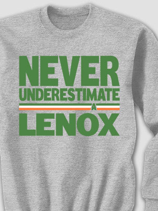 Never Underestimate Irish : Printed Sweatshirts product image 3