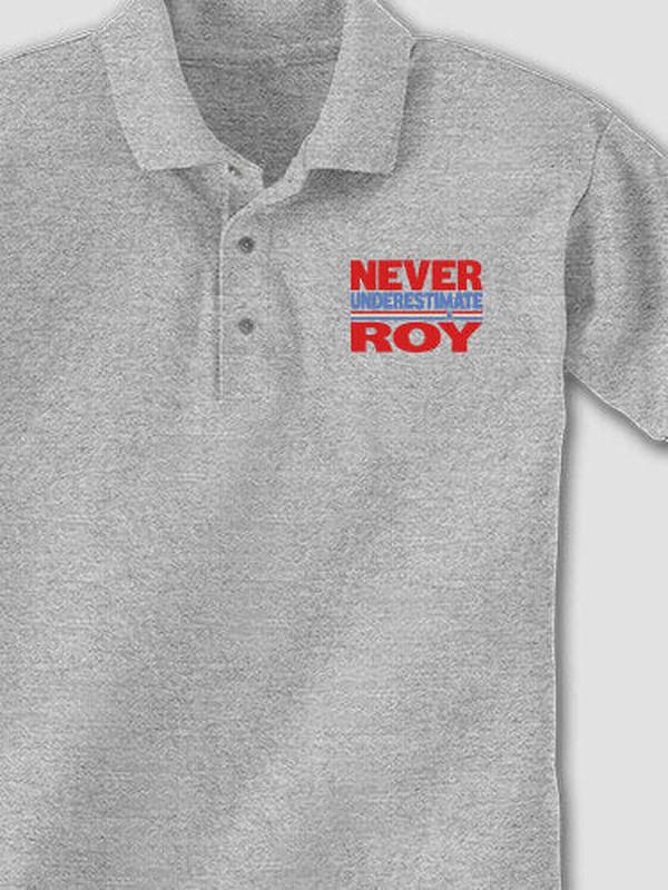 Never Underestimate : Embroidered Polo Shirts product image 1