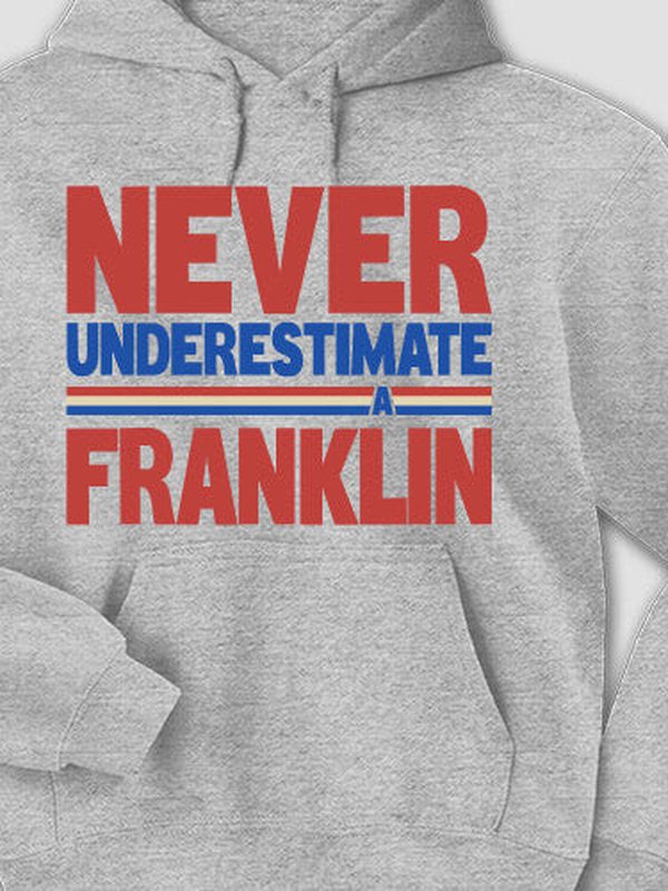 Never Underestimate : Printed Hoodies product image 2