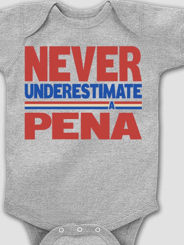 Never Underestimate : Printed Baby Bodysuits