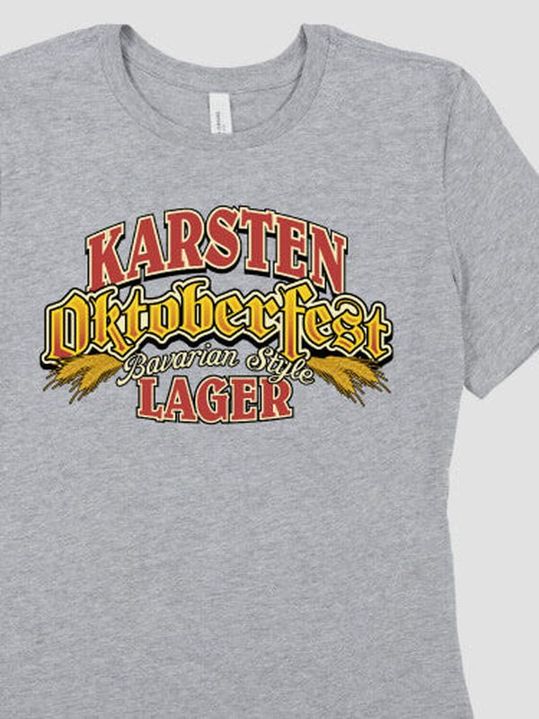 Oktoberfest Lager : Premium Printed T-Shirts