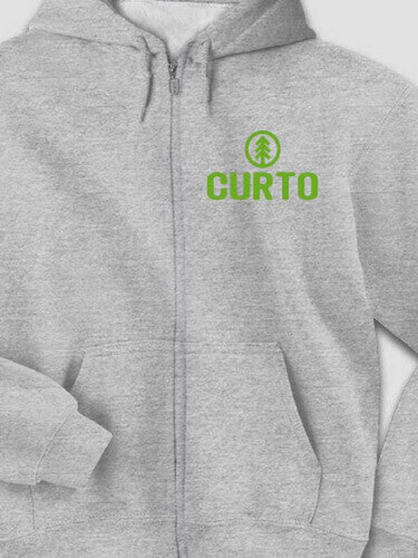 Pine Tree : Embroidered Zip Hoodies product image 5