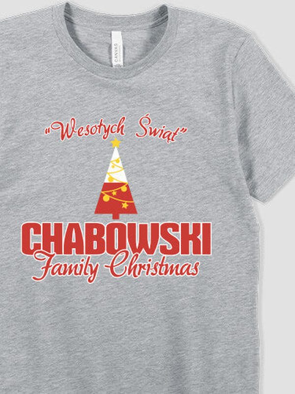 Polish Family Christmas : Premium Printed T-Shirts
