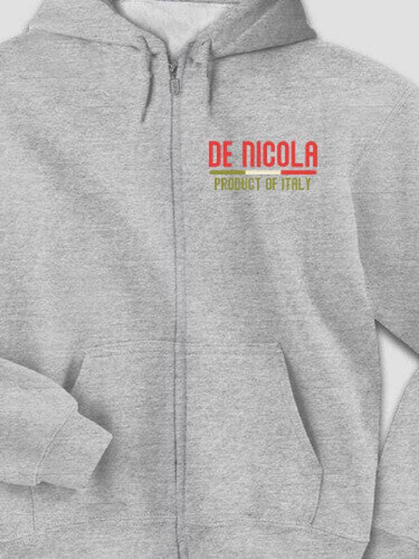 Product Of Italy : Embroidered Zip Hoodies product image 3