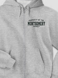 Property of Family : Embroidered Zip Hoodies