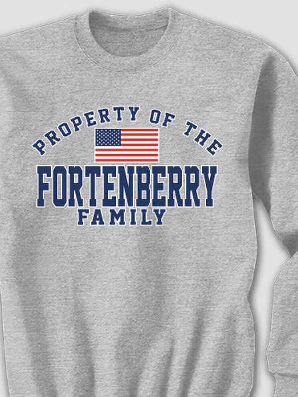 Property of Flag : Printed Sweatshirts product image 4