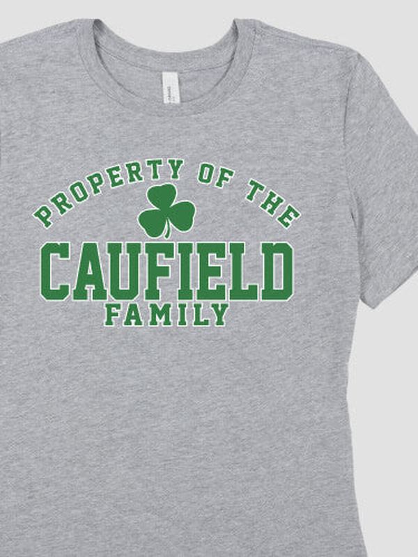 Property of Irish : Premium Printed T-Shirts