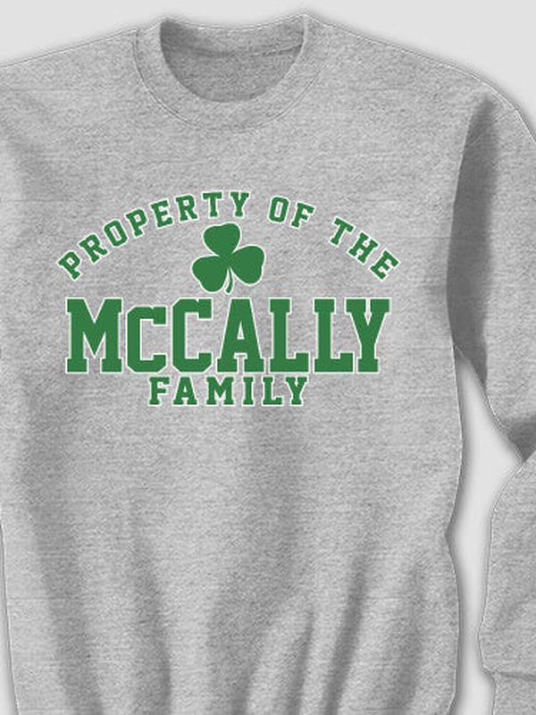 Property of Irish : Printed Sweatshirts product image 2