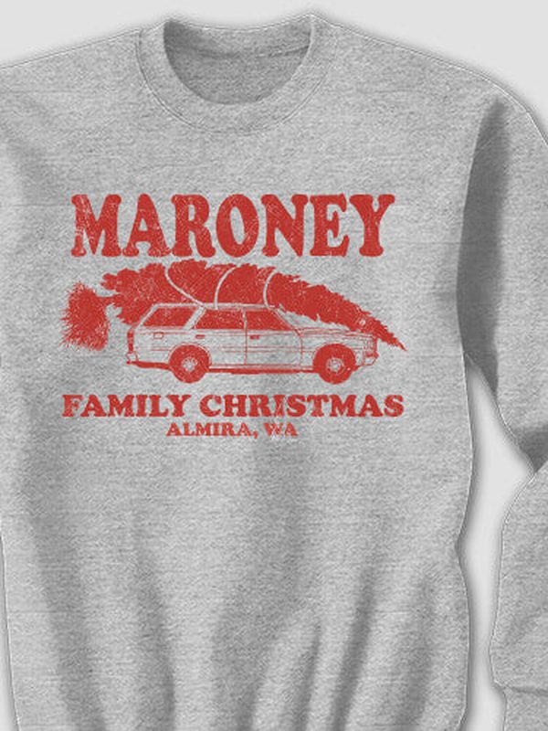 Retro Family Christmas : Printed Sweatshirts product image 3