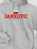 Slovakian Flag : Printed Hoodies product image 1