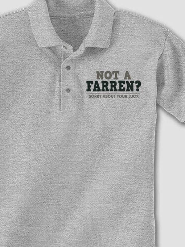 Sorry About Your Luck : Embroidered Polo Shirts product image 3
