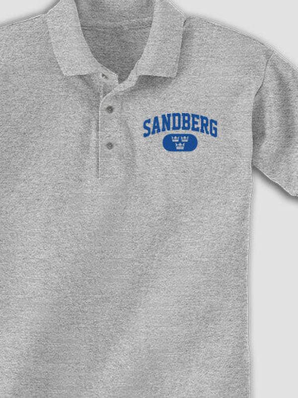 Swedish Varsity : Embroidered Polo Shirts product image 1