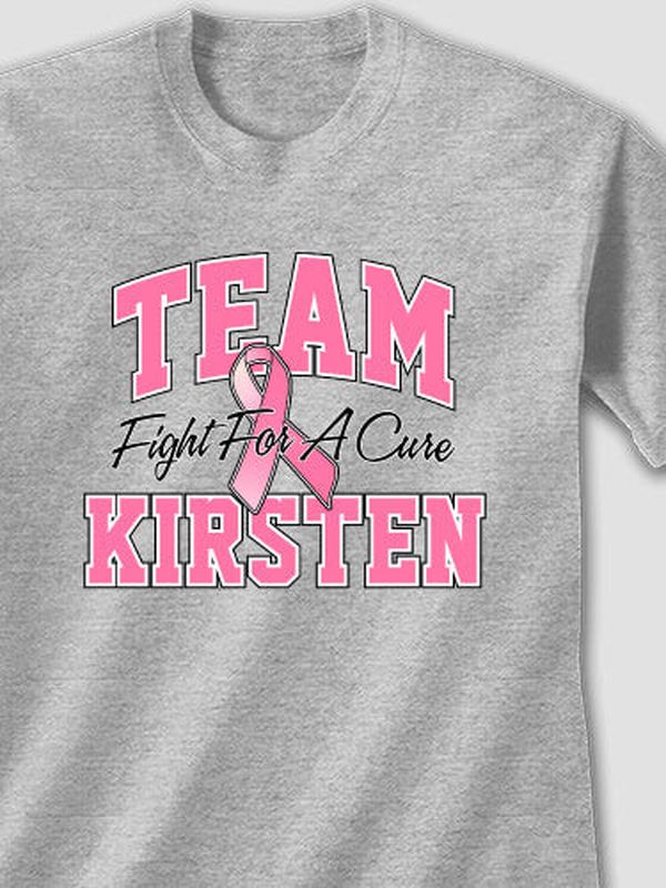 Team Pink : Printed T-Shirts