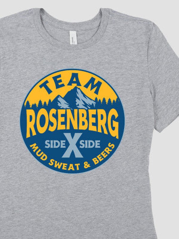 Team Side By Side : Premium Printed T-Shirts