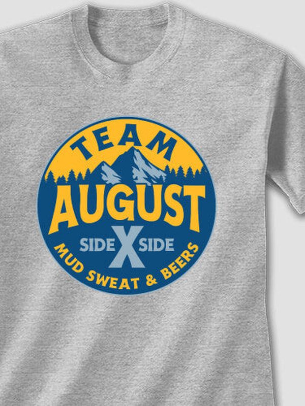 Team Side By Side : Printed T-Shirts