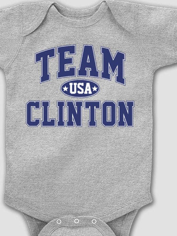 Team USA : Printed Baby Bodysuits
