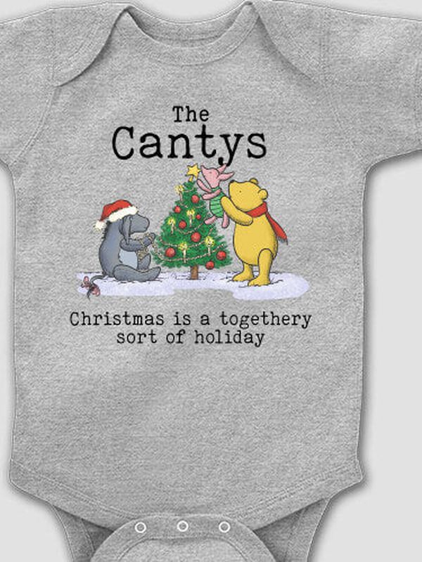 Togethery Holiday : Printed Baby Bodysuits