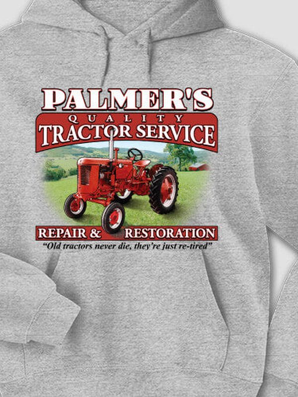Tractor Service : Printed Hoodies product image 1