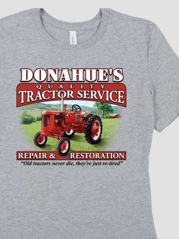 Tractor Service : Premium Printed T-Shirts