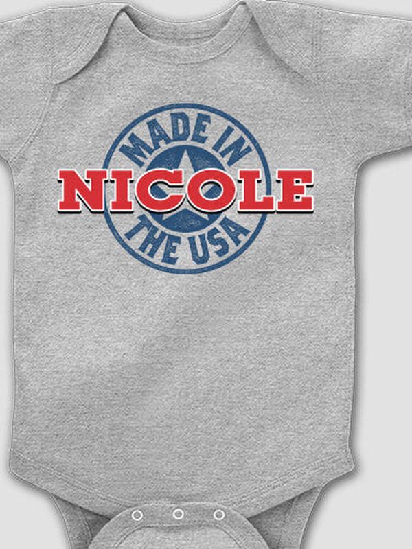 USA Stamp : Printed Baby Bodysuits