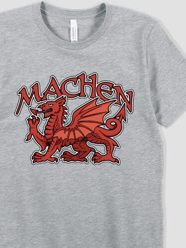 Welsh Dragon : Premium Printed T-Shirts