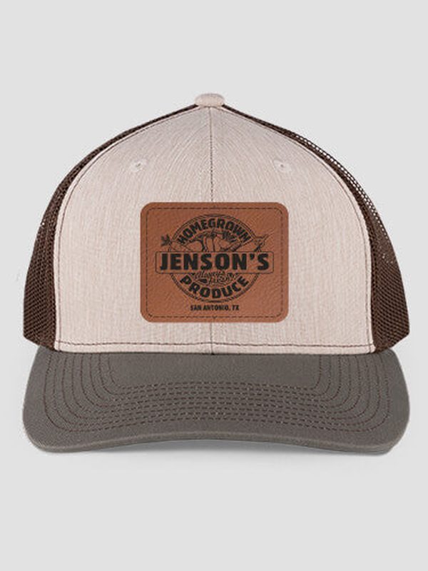 Homegrown Produce : Structured Trucker Hats with Patch