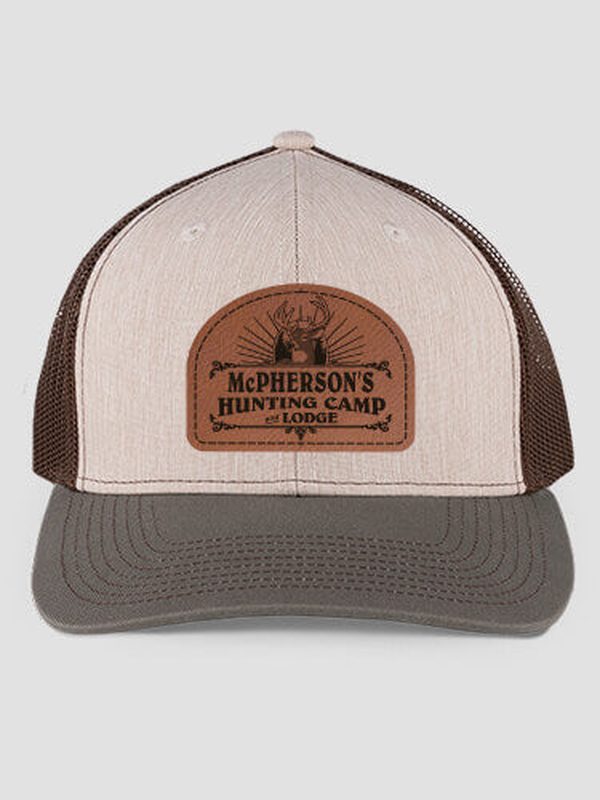 Hunting Camp : Structured Trucker Hats with Patch