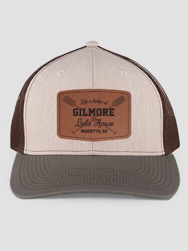 Lake House : Structured Trucker Hats with Patch
