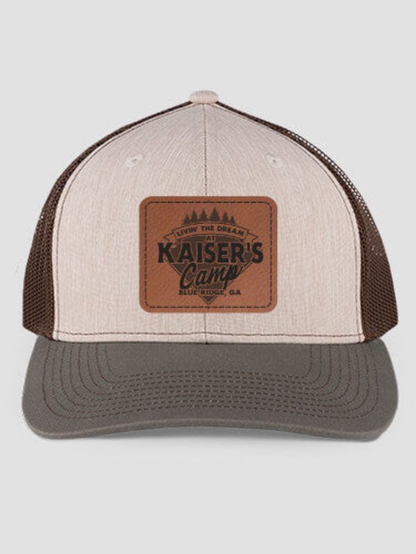 Livin' The Dream Camp : Structured Trucker Hats with Patch