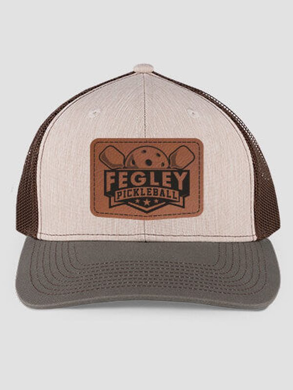 Pickleball : Structured Trucker Hats with Patch