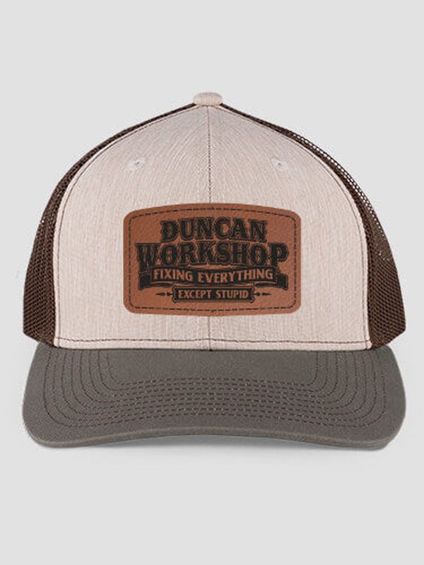 Workshop : Structured Trucker Hats with Patch