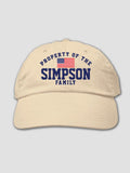 Property of Flag : Embroidered Baseball Hats