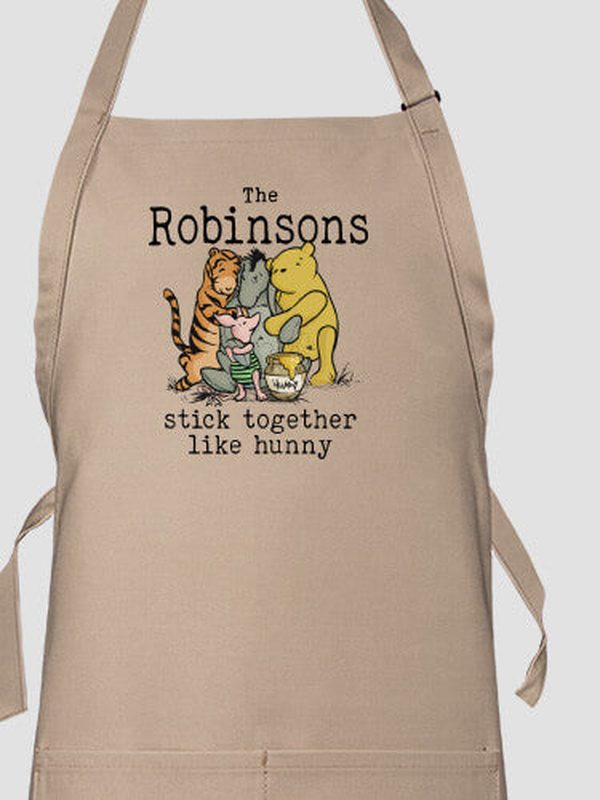 Stick Together : Printed Aprons