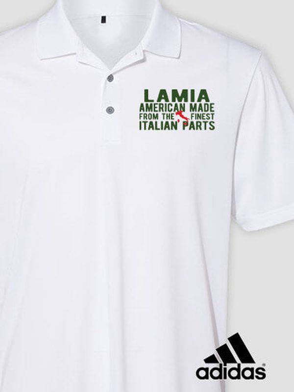 Italian Parts : Embroidered Adidas® Polo Shirts product image 2