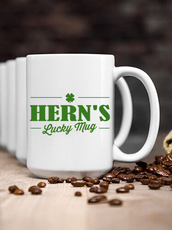 Lucky : Ceramic Coffee Mugs