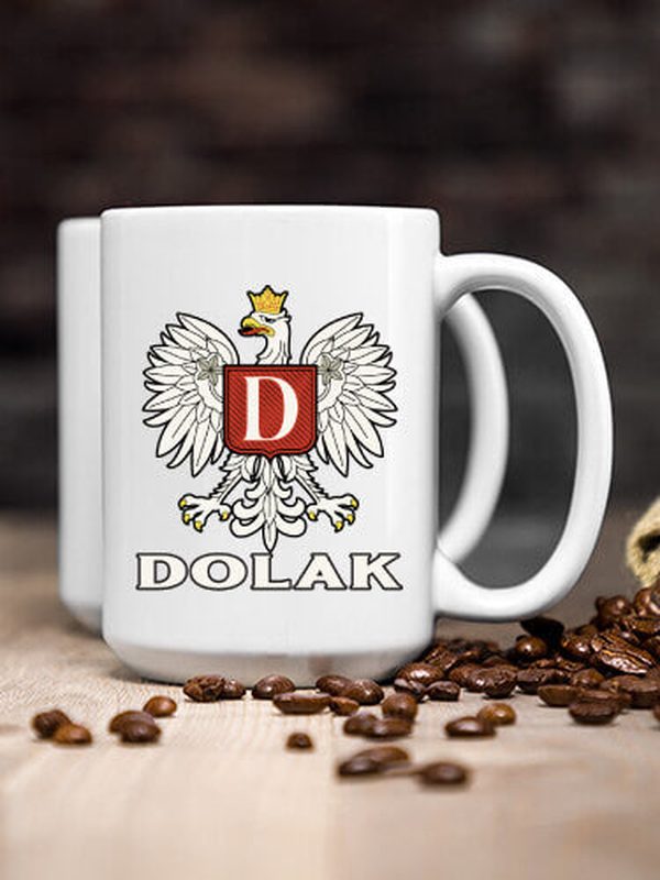 Polish Monogram : Ceramic Coffee Mugs