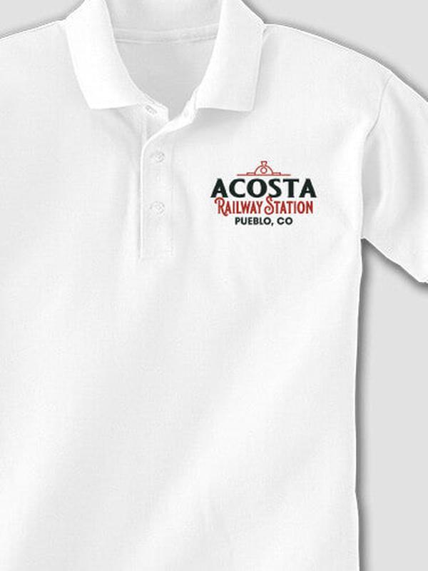 Railway Station : Embroidered Polo Shirts product image 4
