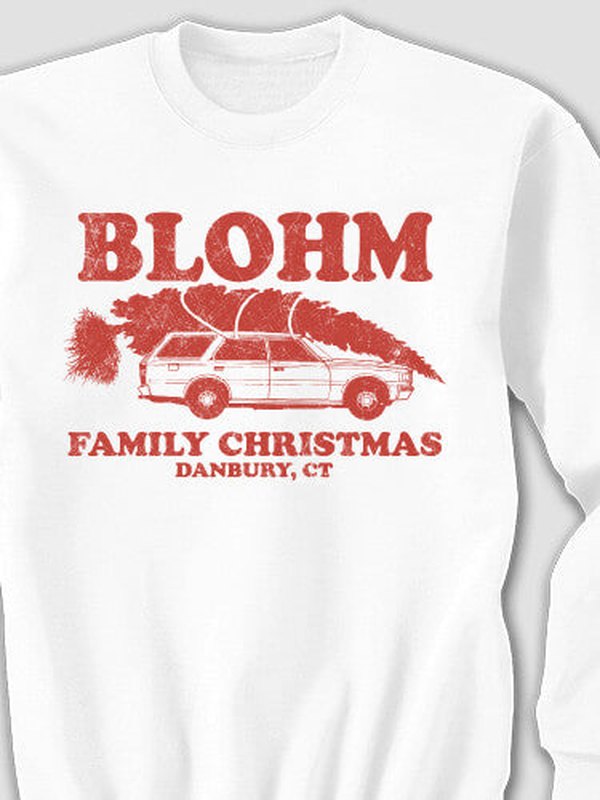 Retro Family Christmas : Printed Sweatshirts product image 4