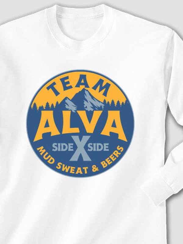 Team Side By Side : Printed Long Sleeves