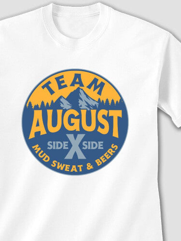 Team Side By Side : Printed T-Shirts