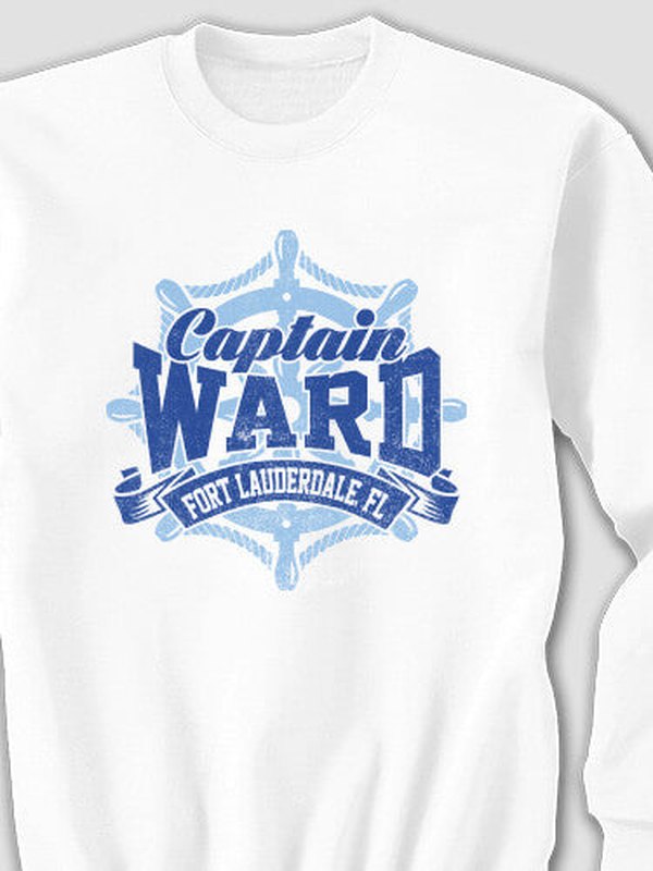 Vintage Captain : Printed Sweatshirts product image 3