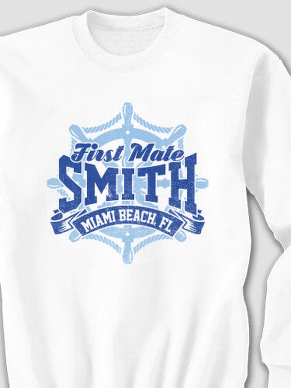 Vintage First Mate : Printed Sweatshirts product image 3